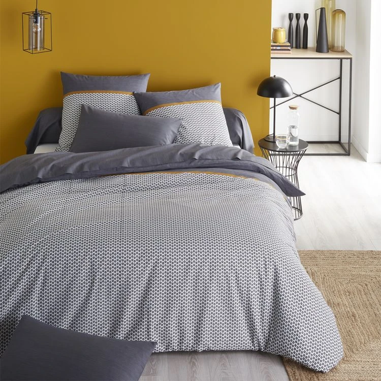 Bon marché 🔔 Origin Housse De Couette Imprimée En Bambou, Made In France Jules ❤️ 1 Bon marché 🔔 Origin Housse De Couette Imprimée En Bambou, Made In France Jules ❤️