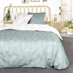 Le moins cher 🎉 Today Housse De Couette 260x240 Keystone + 2 Taies 100% Coton Flanelle ⌛