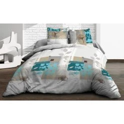 Top 10 😍 Le Linge De Jules Housse De Couette 220x240 + 2 Taies - Pur Coton 57 Fils - Palerme 🤩