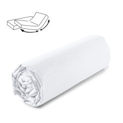 Acheter ⭐ ACTUEL Drap Housse Uni En Percale De Coton 70 Fils Collection Permanente ⭐