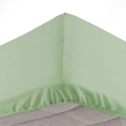 Meilleure affaire 🔥 Paris Prix Drap Housse Lina 90x190cm Tilleul 🔥