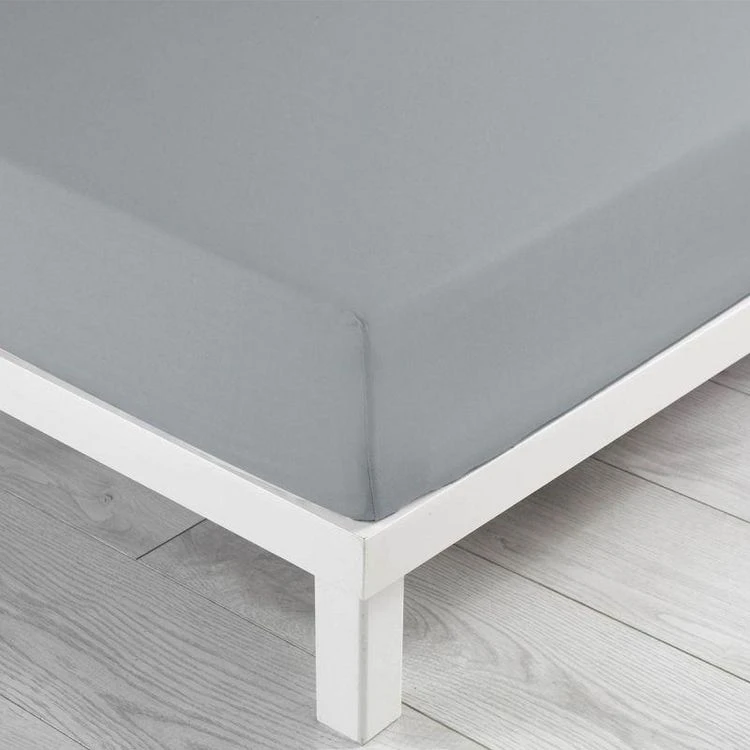 Meilleur prix 🎁 Paris Prix Drap Housse Lina 90x190cm Gris Galet 😍 2 Meilleur prix 🎁 Paris Prix Drap Housse Lina 90x190cm Gris Galet 😍 – Image 2