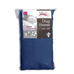 Vente flash ???? Drap Housse En Coton 57fils Super Grand Bonnet 40cm Spécial Matelas Très épais ???? -LOLLYBEL Magasin unnamed file 2145