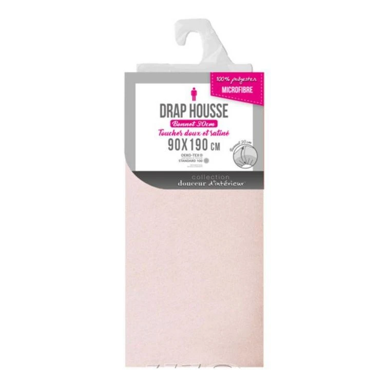 Budget 🛒 Paris Prix Drap Housse Oscar 90x190cm Nude 🔥 2 Budget 🛒 Paris Prix Drap Housse Oscar 90x190cm Nude 🔥 – Image 2