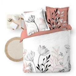 Bon marché 🛒 Paris Prix Parure De Lit 3 Pièces Amélina 240x220cm Rose 🔥 5 Bon marché 🛒 Paris Prix Parure De Lit 3 Pièces Amélina 240x220cm Rose 🔥 -LOLLYBEL Magasin unnamed file 225