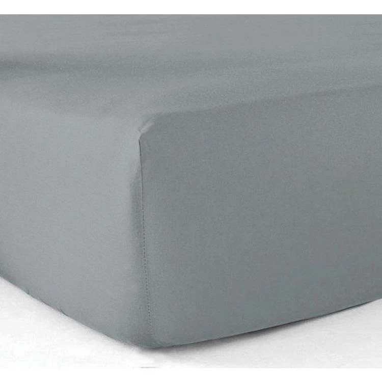 Budget 🔥 Le Linge De Jules Drap-housse 100% Coton 57 Fils Gris - 90 X 190 Cm ✨ 1 Budget 🔥 Le Linge De Jules Drap-housse 100% Coton 57 Fils Gris - 90 X 190 Cm ✨