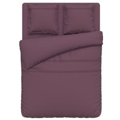 Remise ???? ACTUEL Parure Housse De Couette En Polycoton Unie FANNY ????