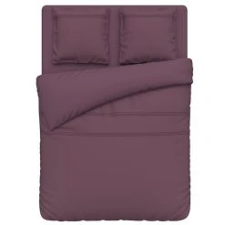 Remise 👏 ACTUEL Parure Housse De Couette En Polycoton Unie FANNY 🔥