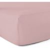 Bon marché ???? Le Linge De Jules Drap-housse 100% Coton 57 Fils Rose Poudré - 90 X 190 Cm ????