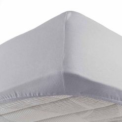 Grosses soldes ❤️ Paris Prix Drap Housse Jersy 160x200cm Galet ❤️