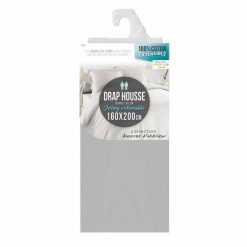 Grosses soldes ❤️ Paris Prix Drap Housse Jersy 160x200cm Galet ❤️ -LOLLYBEL Magasin unnamed file 2391