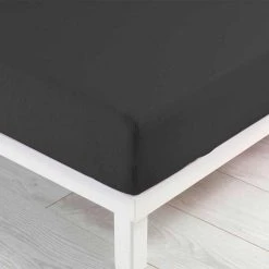 Nouveau ✨ Paris Prix Drap Housse Jersy 140x190cm Anthracite 🎁