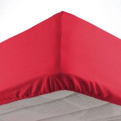 Acheter ✨ Paris Prix Drap Housse Lina 90x190cm Coquelicot ✔️