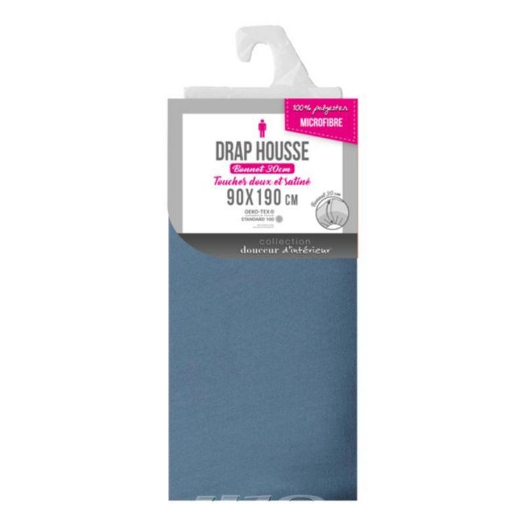 Paris Prix Drap Housse Oscar 90x190cm Bleu Coupon ???? Paris Prix Drap Housse Oscar 90x190cm Bleu ???? -LOLLYBEL Magasin unnamed file 2516