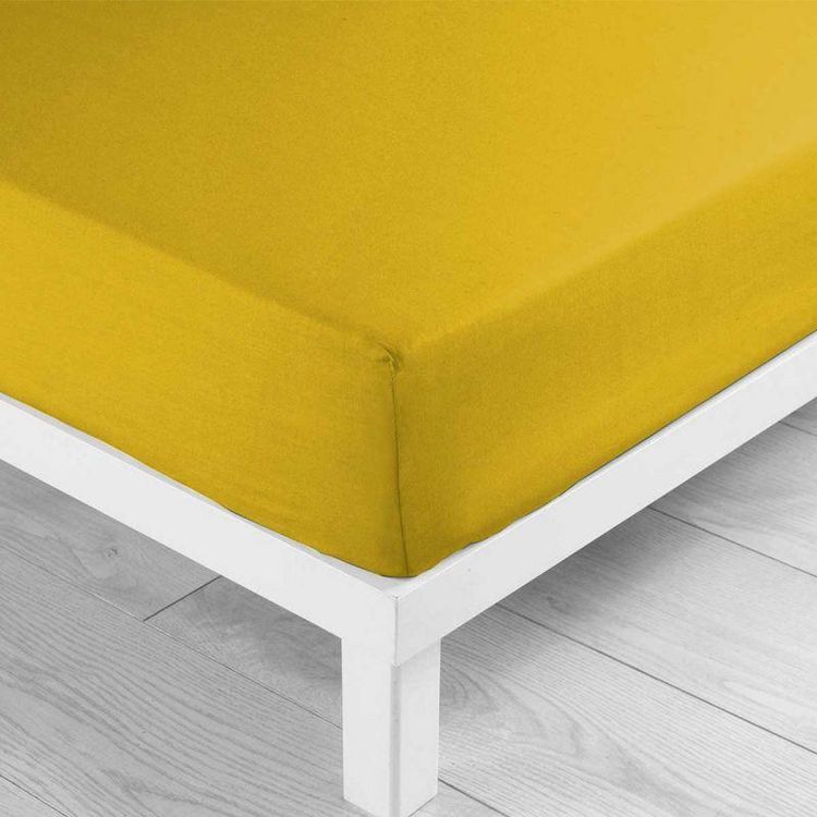 Paris Prix Drap Housse Lina 180x200cm Ocre Grosses soldes ???? Paris Prix Drap Housse Lina 180x200cm Ocre ???? -LOLLYBEL Magasin unnamed file 2524