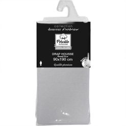 Grosses soldes ???? Paris Prix Drap Housse Percaline 90x190cm Gris ⭐ 2 Grosses soldes ???? Paris Prix Drap Housse Percaline 90x190cm Gris ⭐ -LOLLYBEL Magasin unnamed file 2691