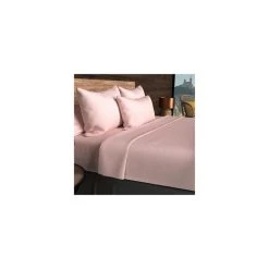 Tout neuf 😀 Soleil D'ocre Drap Housse 140x200 Cm En Coton 57 Fils SOLEIL D'OCRE Rose 😉 -LOLLYBEL Magasin unnamed file 2768