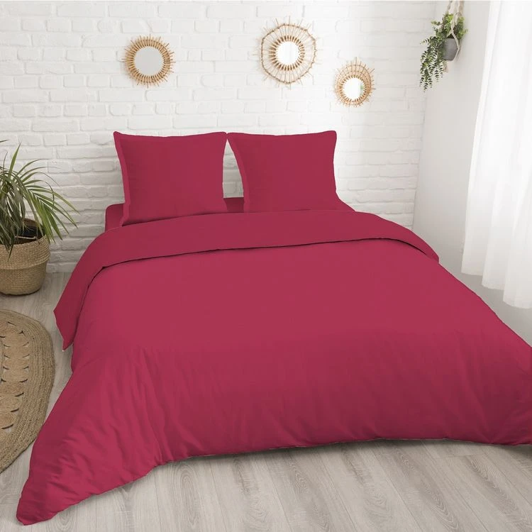 Tout neuf ❤️ FUTURE HOME Drap Housse Uni Coton 57 Fils Magenta Rose Coton Unis ⌛ 2 Tout neuf ❤️ FUTURE HOME Drap Housse Uni Coton 57 Fils Magenta Rose Coton Unis ⌛ – Image 2