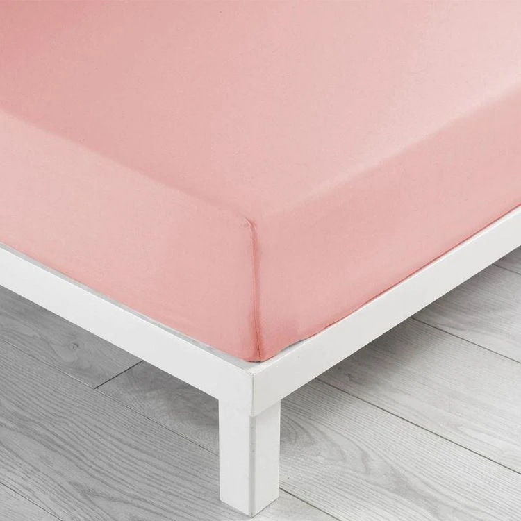 Le moins cher ⌛ Paris Prix Drap Housse Lina 180x200cm Rose Dragée 👏 2 Le moins cher ⌛ Paris Prix Drap Housse Lina 180x200cm Rose Dragée 👏 – Image 2