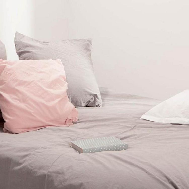 Drap Housse Coton Lavé 160x200cm Gris Bon marché ???? Drap Housse Coton Lavé 160x200cm Gris ???? -LOLLYBEL Magasin unnamed file 2959