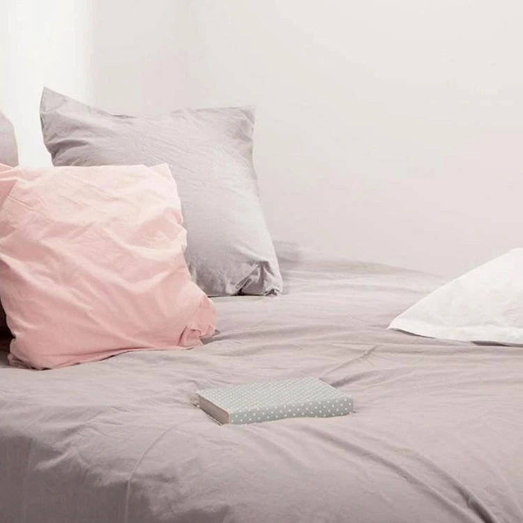 Bon marché 😀 Drap Housse Coton Lavé 160x200cm Gris 🔥 1 Bon marché 😀 Drap Housse Coton Lavé 160x200cm Gris 🔥