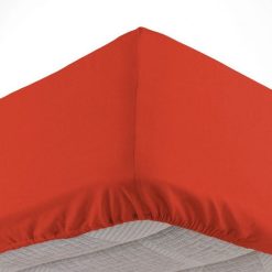 Budget ???? Paris Prix Drap Housse Lina 90x190cm Paprika ????