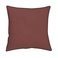 Promo 🧨 Taie D 'oreiller Unie En Coton 65 Fils 🤩