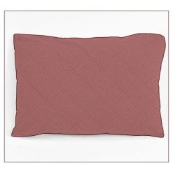 Promo 👏 Taie D'oreiller Unie En Coton 57 Fils PALMYRE ❤️