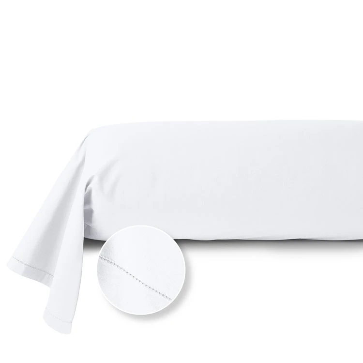 Bon marché 🌟 ACTUEL Taie De Traversin Unie En Percale De Coton 70 Fils - Collection Permanente ✔️ 1 Bon marché 🌟 ACTUEL Taie De Traversin Unie En Percale De Coton 70 Fils - Collection Permanente ✔️