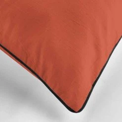Promo 🔔 Paris Prix Parure De Lit 3 Pièces Linette 240x220cm Terracotta ⌛ -LOLLYBEL Magasin unnamed file 326