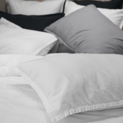 Promo ???? Sensei Maison Lot De 2 Taies D'oreiller En Coton Lavé Biologique ORGANIKA ⭐ -LOLLYBEL Magasin unnamed file 3272