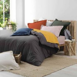 Promo ???? Paris Prix Taie De Traversin Percaline 85x185cm Terracotta ???? -LOLLYBEL Magasin unnamed file 3279