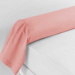 Sortie ???? Paris Prix Taie De Traversin Lina 85x185cm Rose Dragée ????