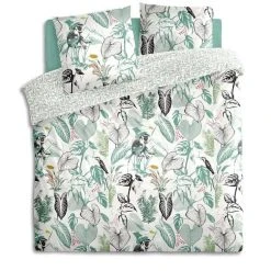 Meilleure vente 😍 Parure De Lit 3 Pièces Monkey 220x240cm Multicolore 🥰