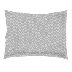 Vente flash ⭐ Paris Prix Taie D'Oreiller Rectangle Zodiac 50x70cm Gris ❤️