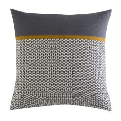 Vente flash 😀 Origin Taie D'oreiller Imprimée En Bambou, Made In France Jules 🛒