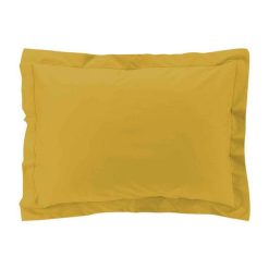 Budget ???? Paris Prix Taie D'Oreiller Percaline 50x70cm Ocre ????