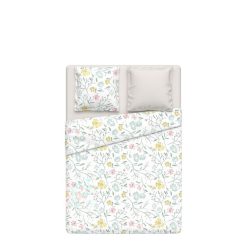 Coupon ???? ACTUEL Parure De Drap En Flanelle Motif Floral ROSALINE ????