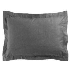 Vente flash ✔️ Paris Prix Taie D'Oreiller Actually 50x70cm Anthracite ????
