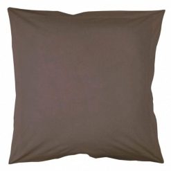 Bon marché ???? Paris Prix Taie D'Oreiller Lina 63x63cm Noisette ????