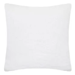 Nouveau 👏 Taie D'Oreiller En Lin Adorable 65x65cm Blanc 😉