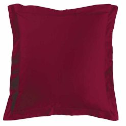 Coupon ???? Paris Prix Taie D'Oreiller Lina 63x63cm Rouge ????