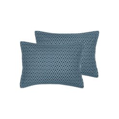 Budget ???? Sensei Maison 2 Taies D'oreillers En Percale De Coton LOKKEN ????