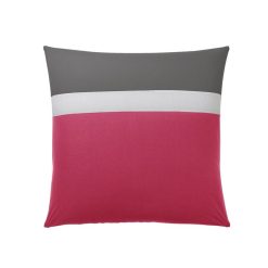 Remise ???? Origin Taie D'oreiller Bicolore En Coton, Méli-Mélo, Made In France ????