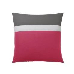 Remise 😍 Origin Taie D'oreiller Bicolore En Coton, Méli-Mélo, Made In France 🌟