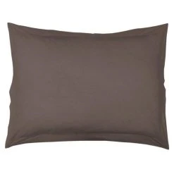 Offres ⌛ Paris Prix Taie D'Oreiller Lina 50x70cm Noisette ⭐