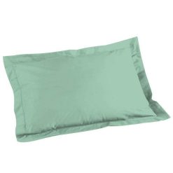 Nouveau ???? Paris Prix Taie D'Oreiller En Coton Bio Biolina 50x70cm Sauge ????