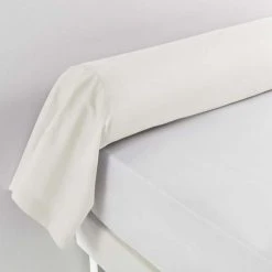 Nouveau 😍 Paris Prix Taie De Traversin Lina 85x185cm Naturel 🌟