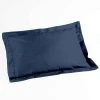Nouveau 😀 Paris Prix Taie D'Oreiller En Coton Bio Biolina 50x70cm Bleu Nuit ⭐