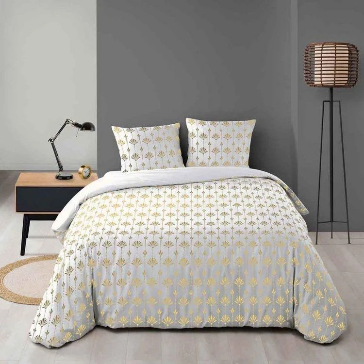 Vente flash 🌟 Paris Prix Parure De Lit 3 Pièces Adora 240x220cm Gris 🌟 1 Vente flash 🌟 Paris Prix Parure De Lit 3 Pièces Adora 240x220cm Gris 🌟